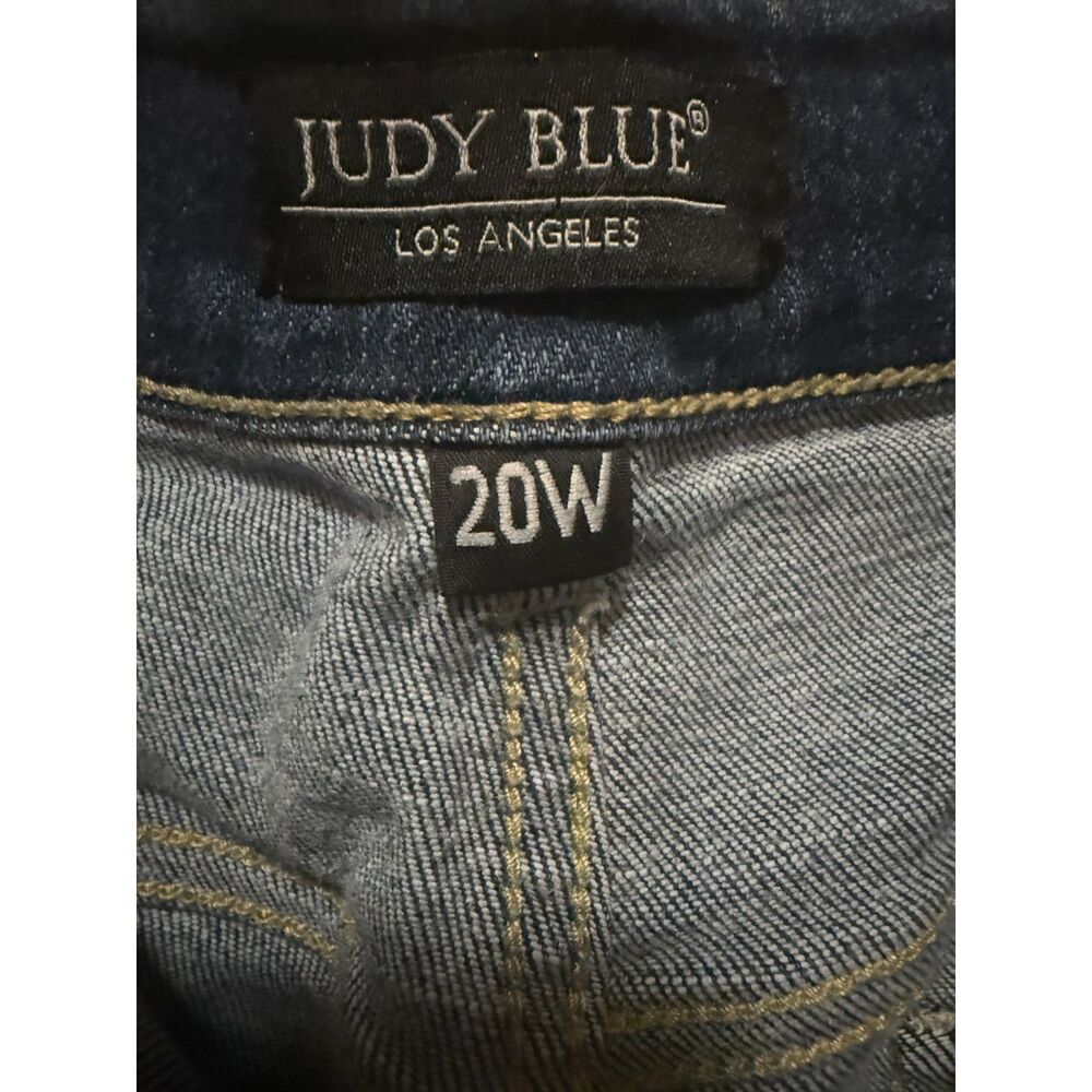 Judy Blue Boyfriend Fit Jeans Distressed Plus Size 20W - Picture 4 of 4